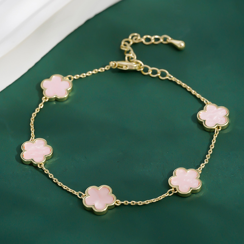 Diamond Clover Bracelet
