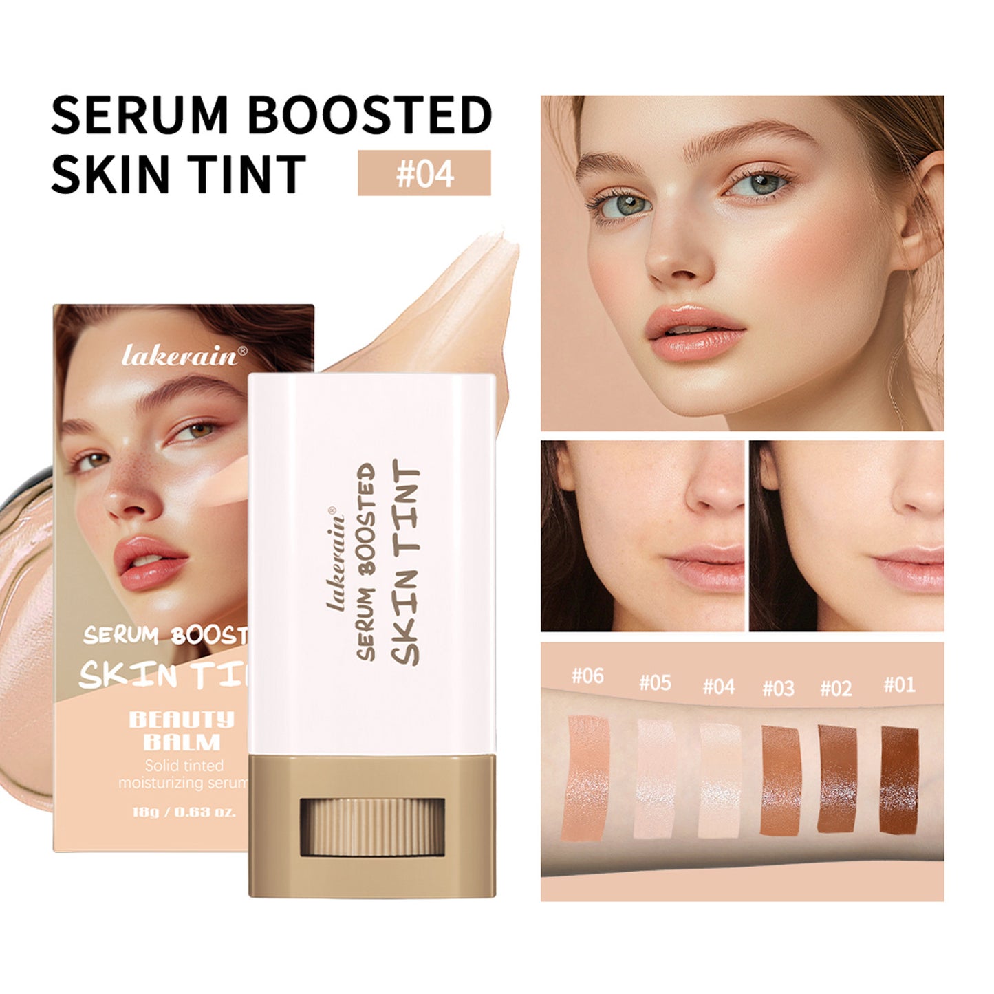 Cove Balm Serum Booster Skin Tint Balm