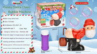 Santa Claus Bubble Machine