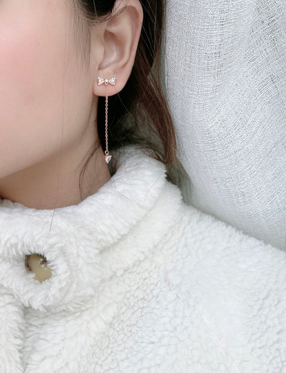 Bowknot Tassel Earrings