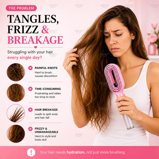 Anti-Frizz Hair brush Spray
