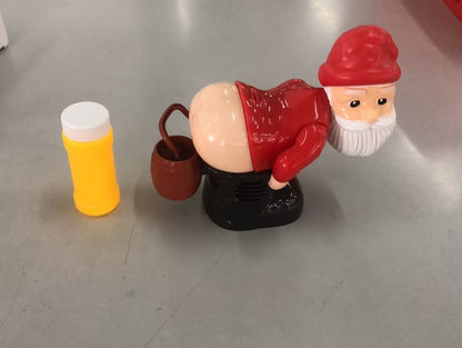 Funny Santa Bubble Machine