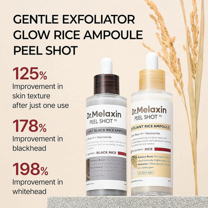 Duo Peel Shot Glow Rice Ampoule
