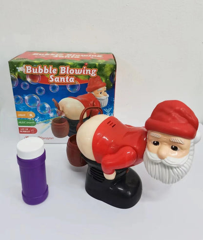 Funny Santa Bubble Machine