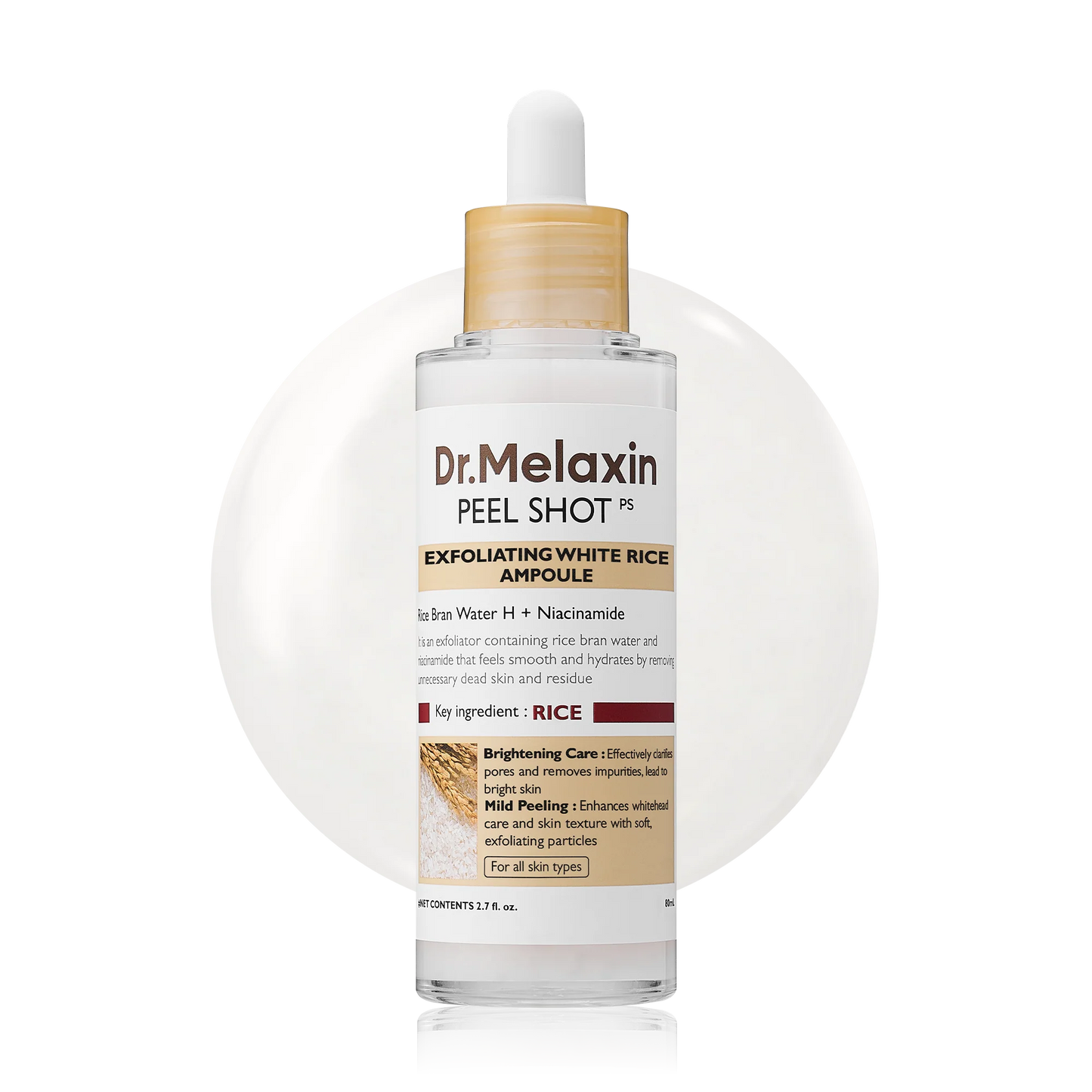 Duo Peel Shot Glow Rice Ampoule