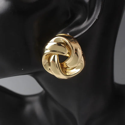 Twisted Stud Earrings