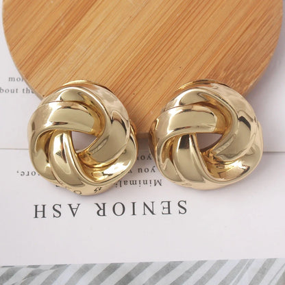 Twisted Stud Earrings