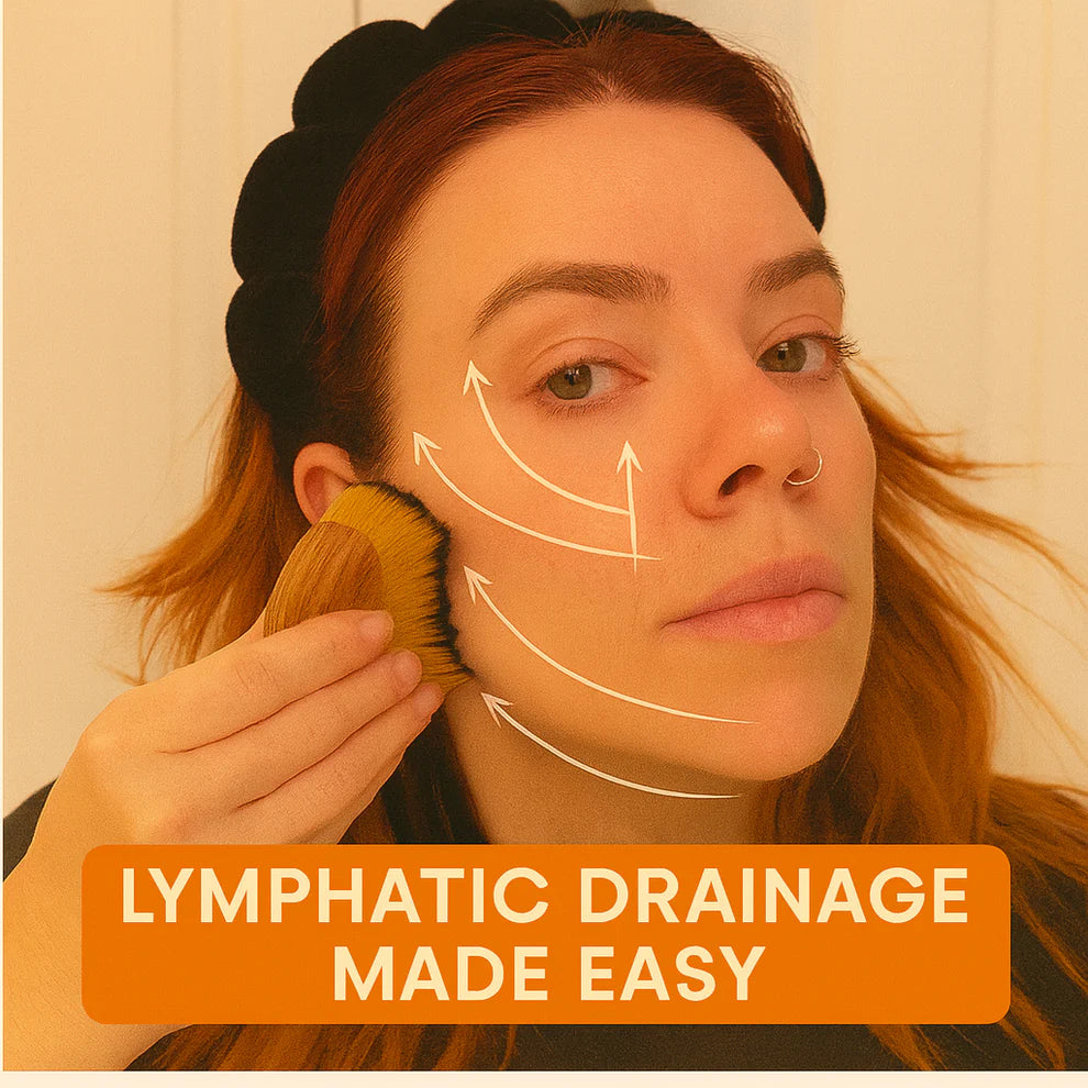 Lymphatic Contour Face Brush + Free eBook
