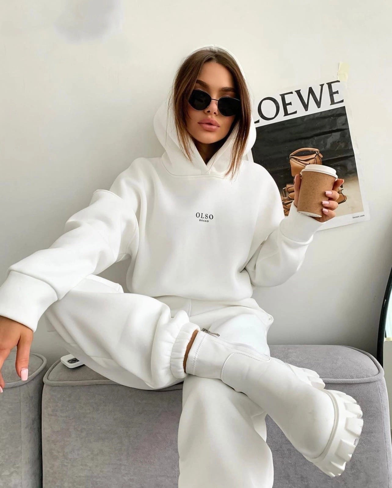 Fleece Tracksuit Set