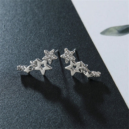 Shiny Star Earrings