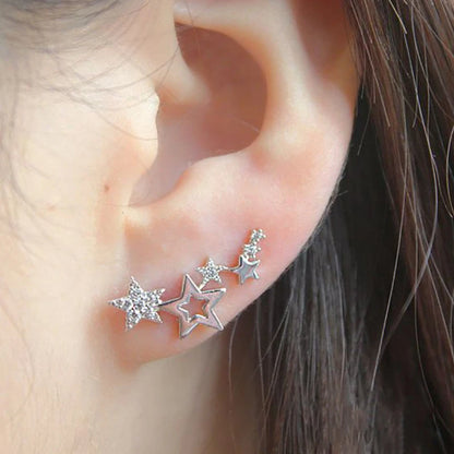 Shiny Star Earrings