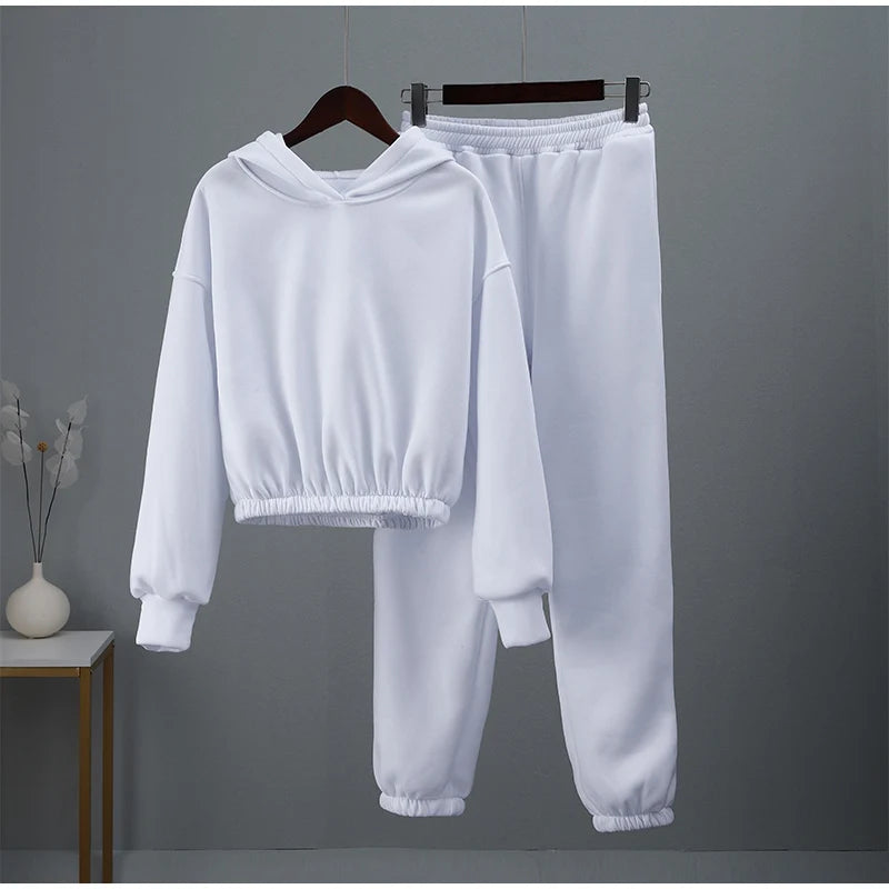 Fleece Tracksuit Set